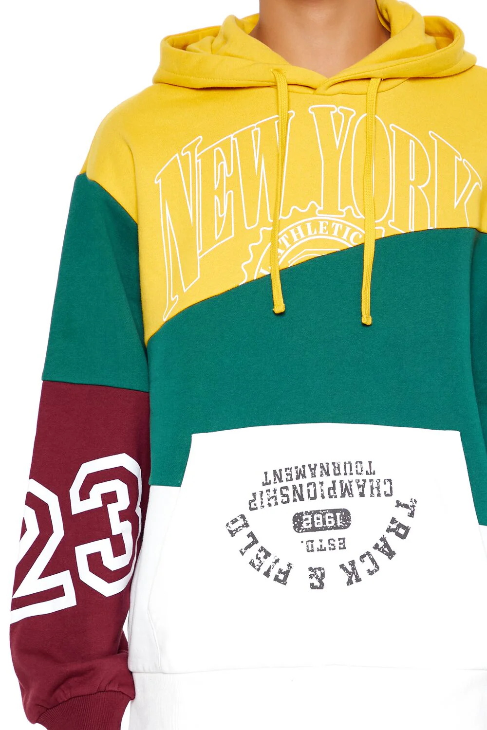 Colorblock New York Hoodie - Image 5
