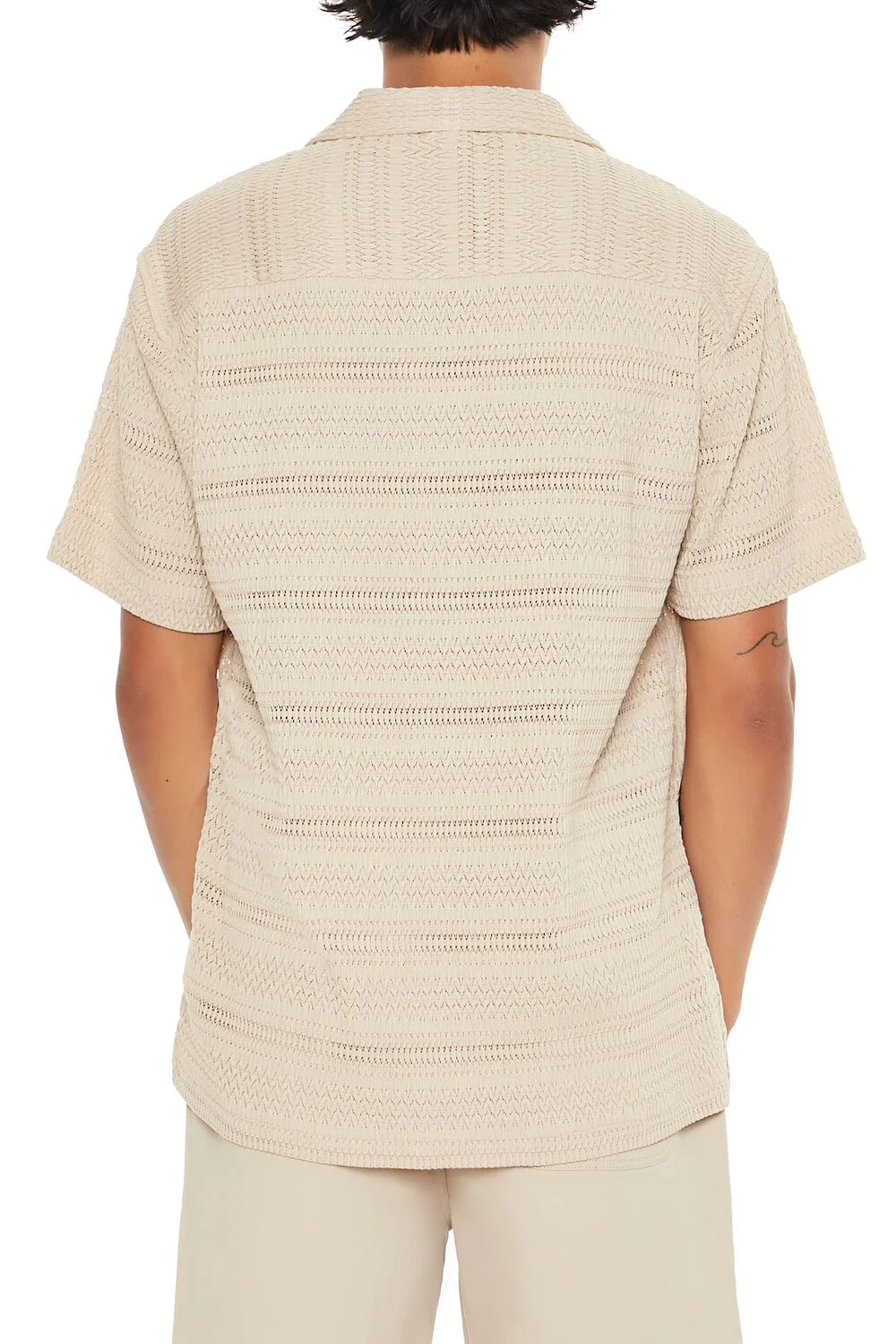 Lace Button-Front Shirt - Image 4