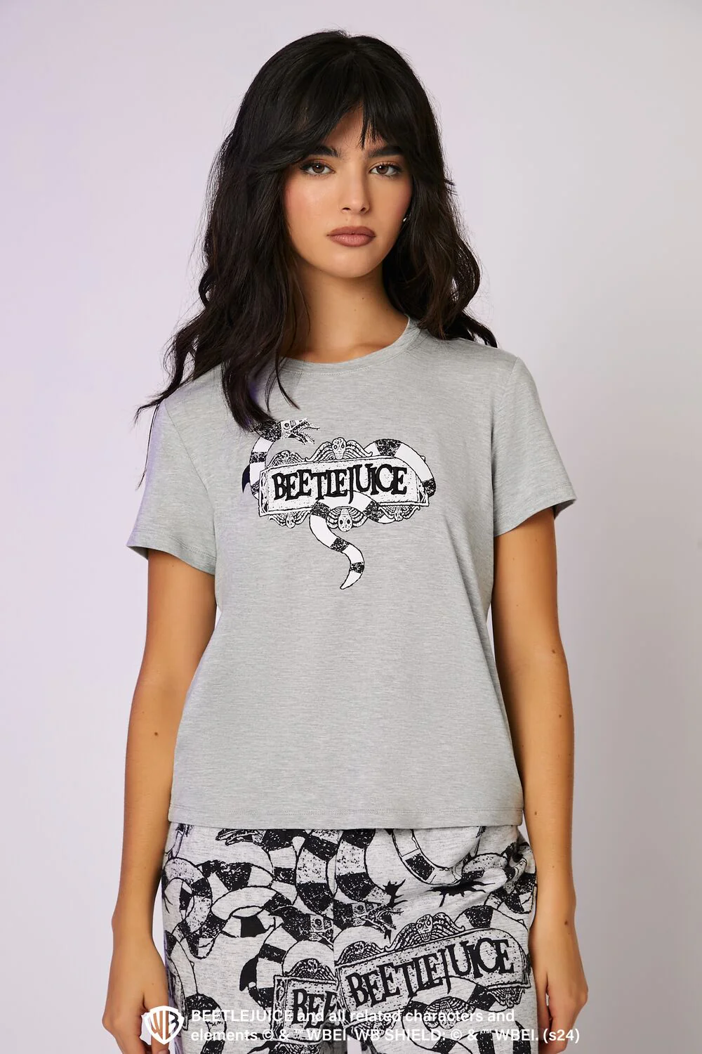Beetlejuice Beetlejuice Tee & Pants Pajama Set - Image 2
