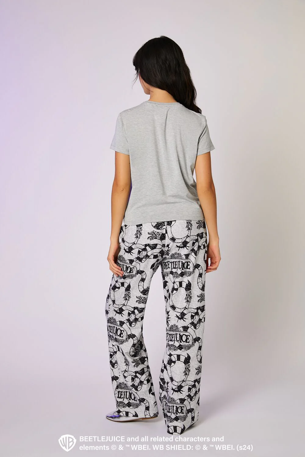 Beetlejuice Beetlejuice Tee & Pants Pajama Set - Image 5