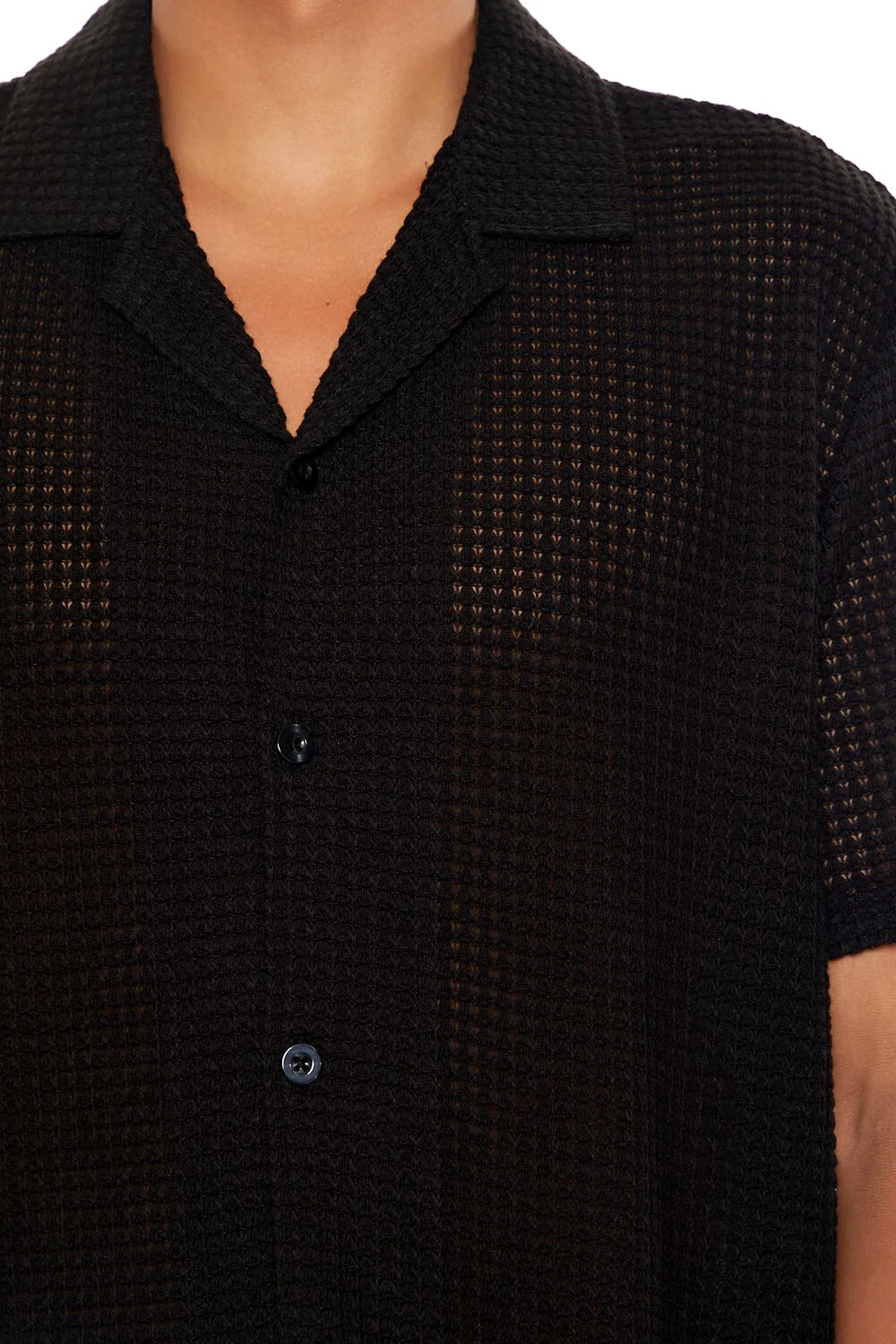 Textured Short-Sleeve Shirt - Image 5
