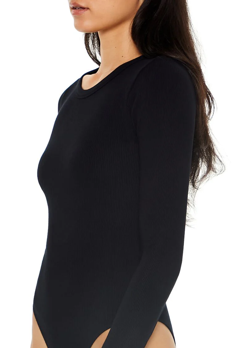 Seamless Ribbed Bodysuit - Image 4