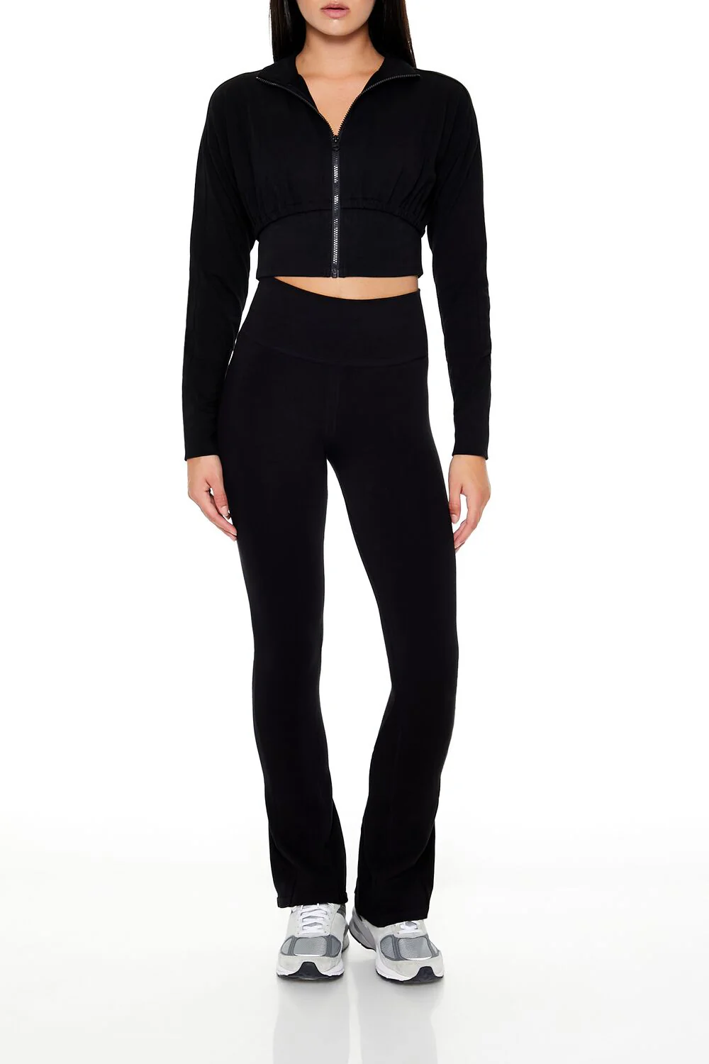 Active Cropped Zip-Up Jacket - Image 2