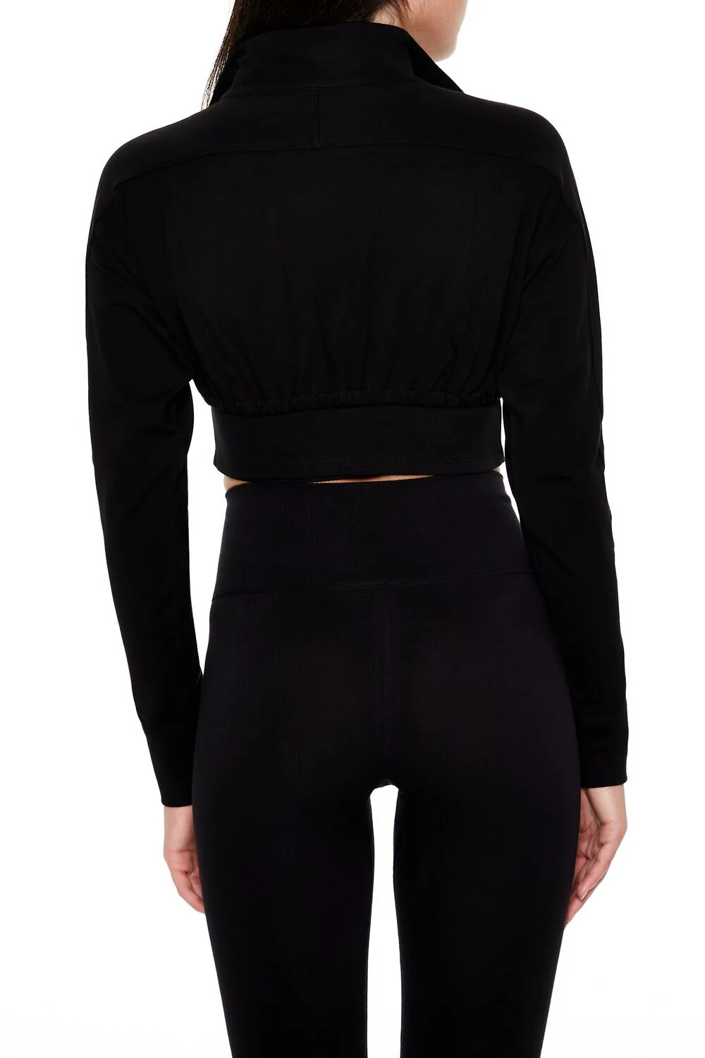 Active Cropped Zip-Up Jacket - Image 5