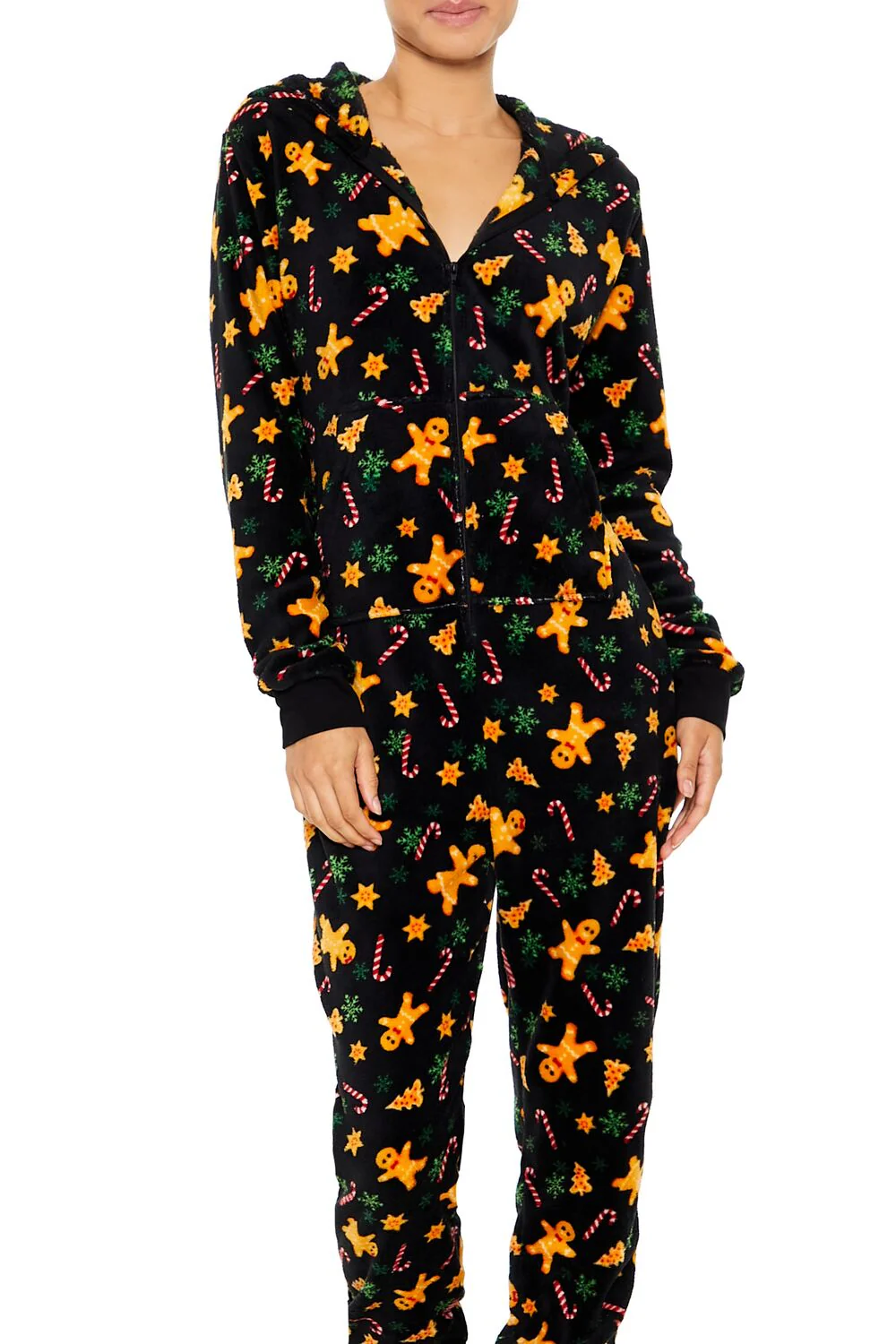 Gingerbread Pajama Jumpsuit - Image 2