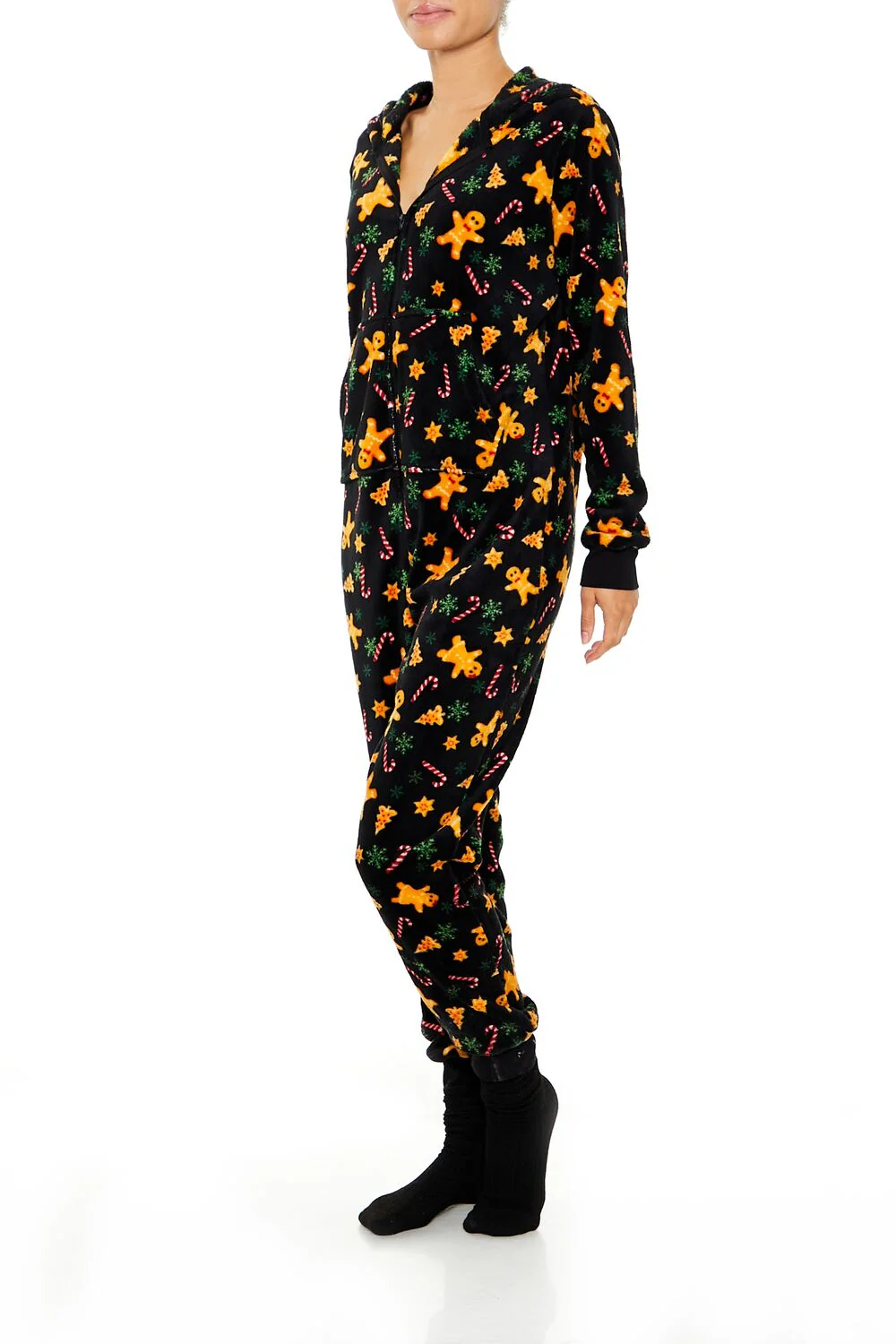 Gingerbread Pajama Jumpsuit - Image 3