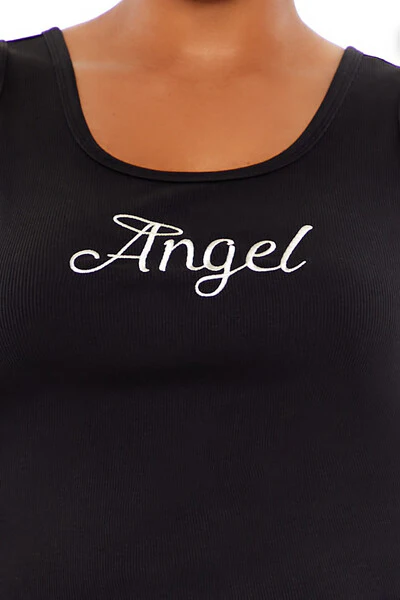 Plus Size Angel Devil Tank Top - Image 3