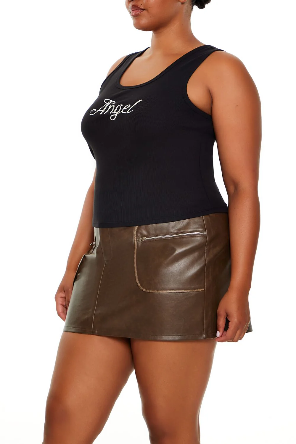 Plus Size Angel Devil Tank Top - Image 4