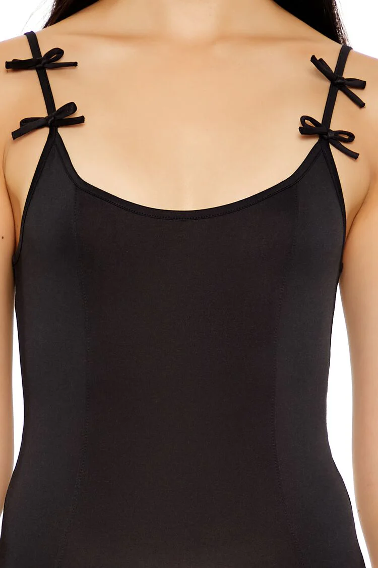 Bow Scoop Cami Bodysuit - Image 3