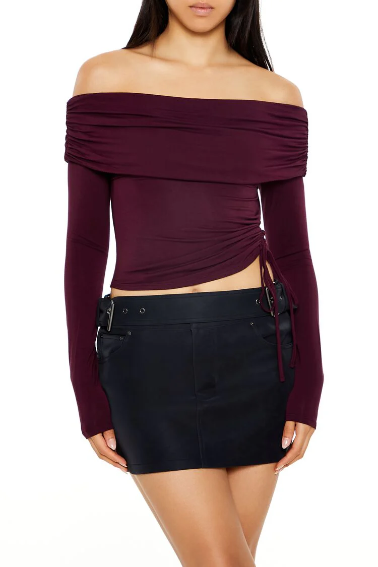 Off-the-Shoulder Crop Top - Image 6