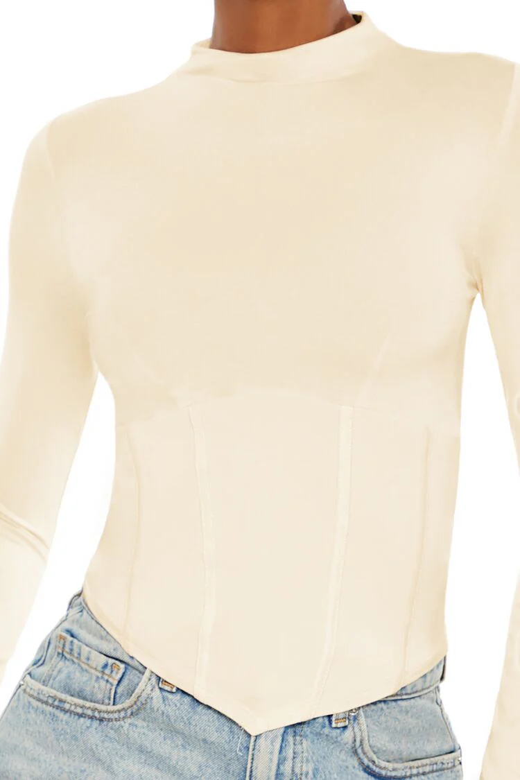 Corset High-Neck Top - Image 3