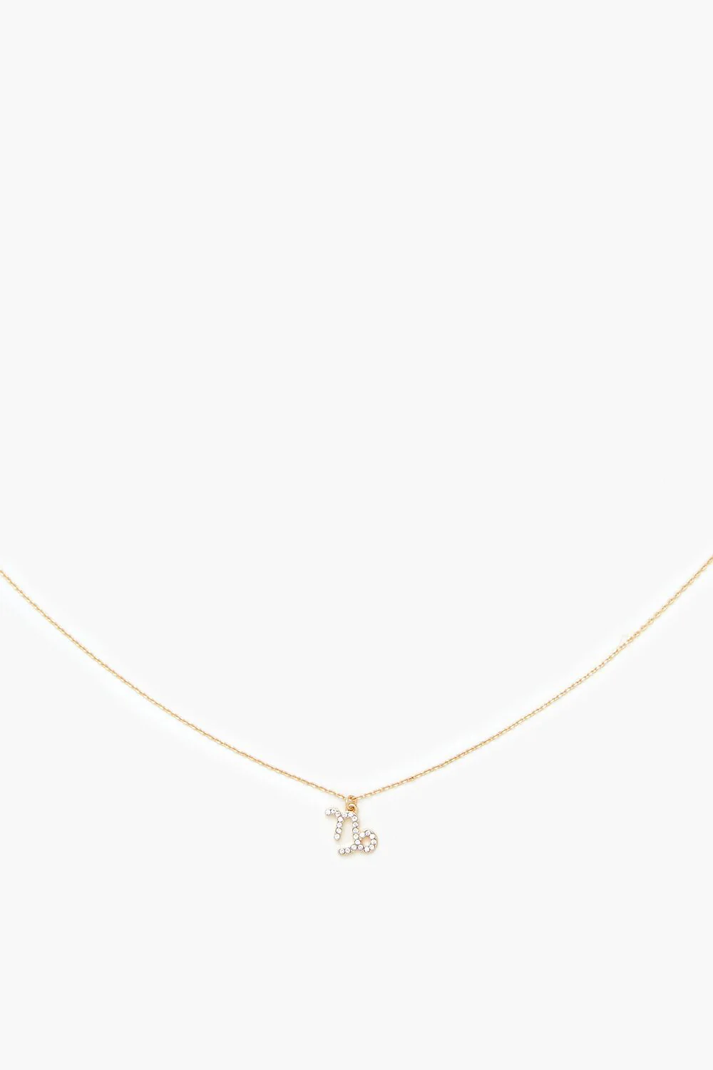 Rhinestone Zodiac Charm Necklace - Image 18