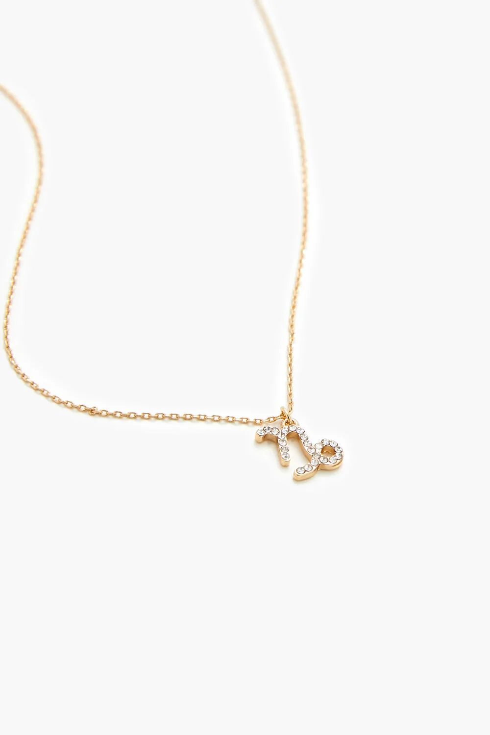 Rhinestone Zodiac Charm Necklace - Image 19