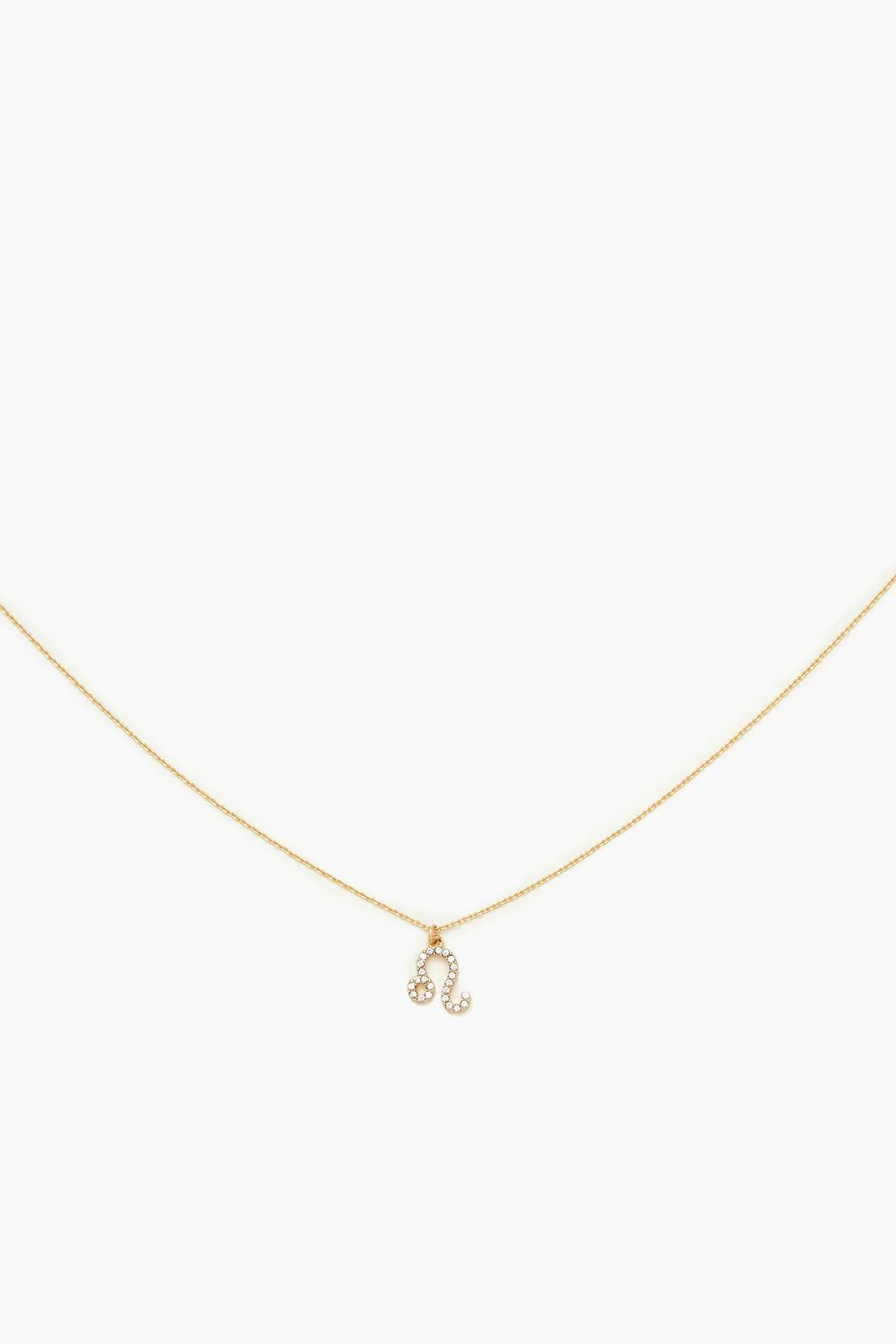 Rhinestone Zodiac Charm Necklace - Image 29