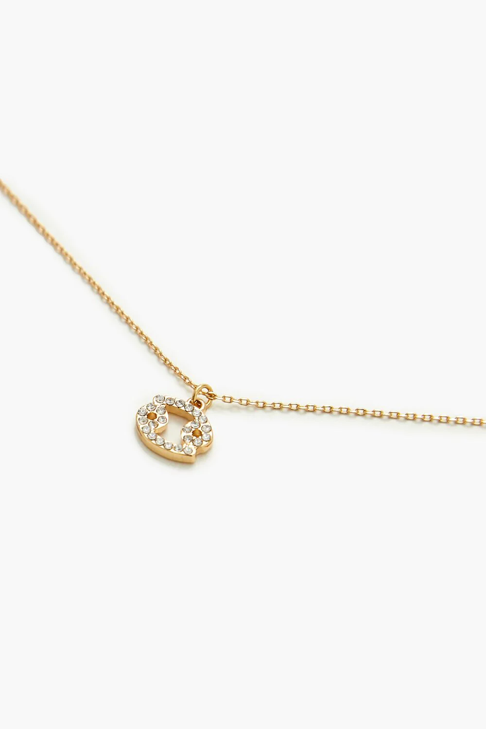 Rhinestone Zodiac Charm Necklace - Image 3