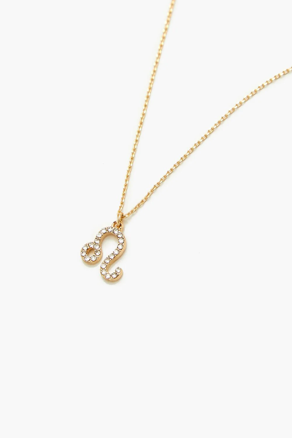 Rhinestone Zodiac Charm Necklace - Image 30