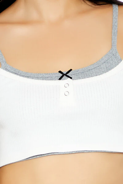 Bow Combo Cropped Cami - Image 3