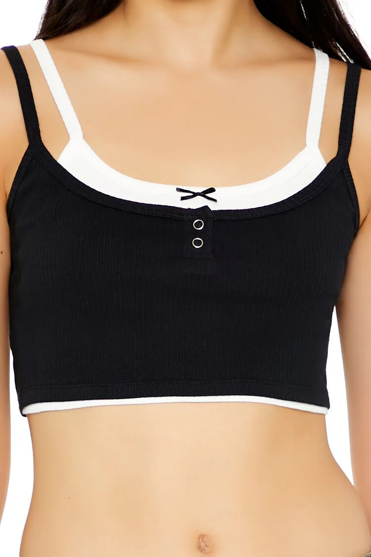 Bow Combo Cropped Cami - Image 7