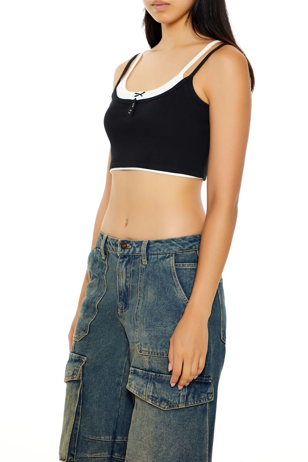 Bow Combo Cropped Cami - Image 8