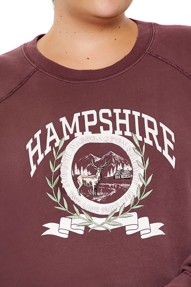 Plus Size Hampshire Fleece Pullover - Image 3