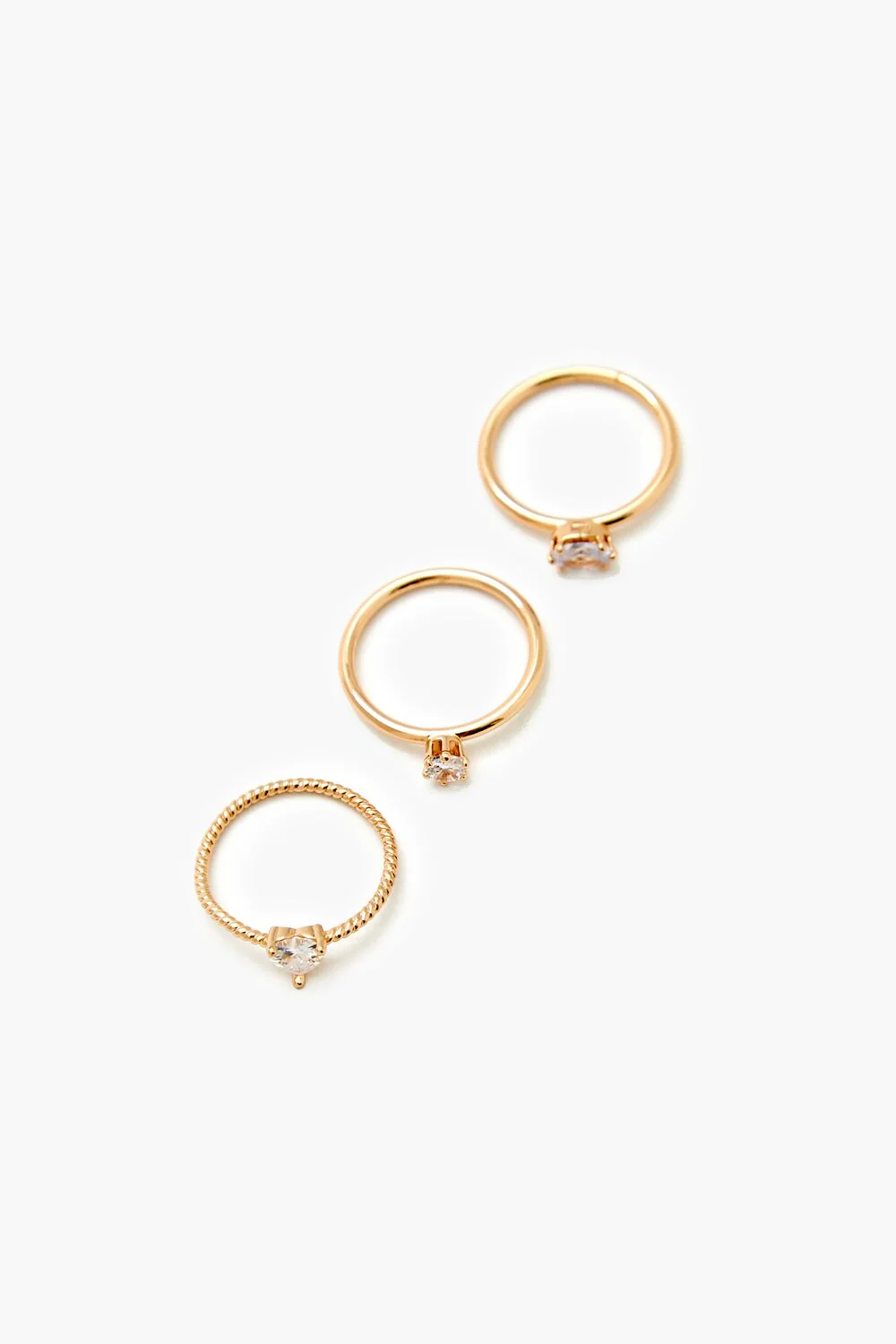 Faux Gem Ring Set - Image 2