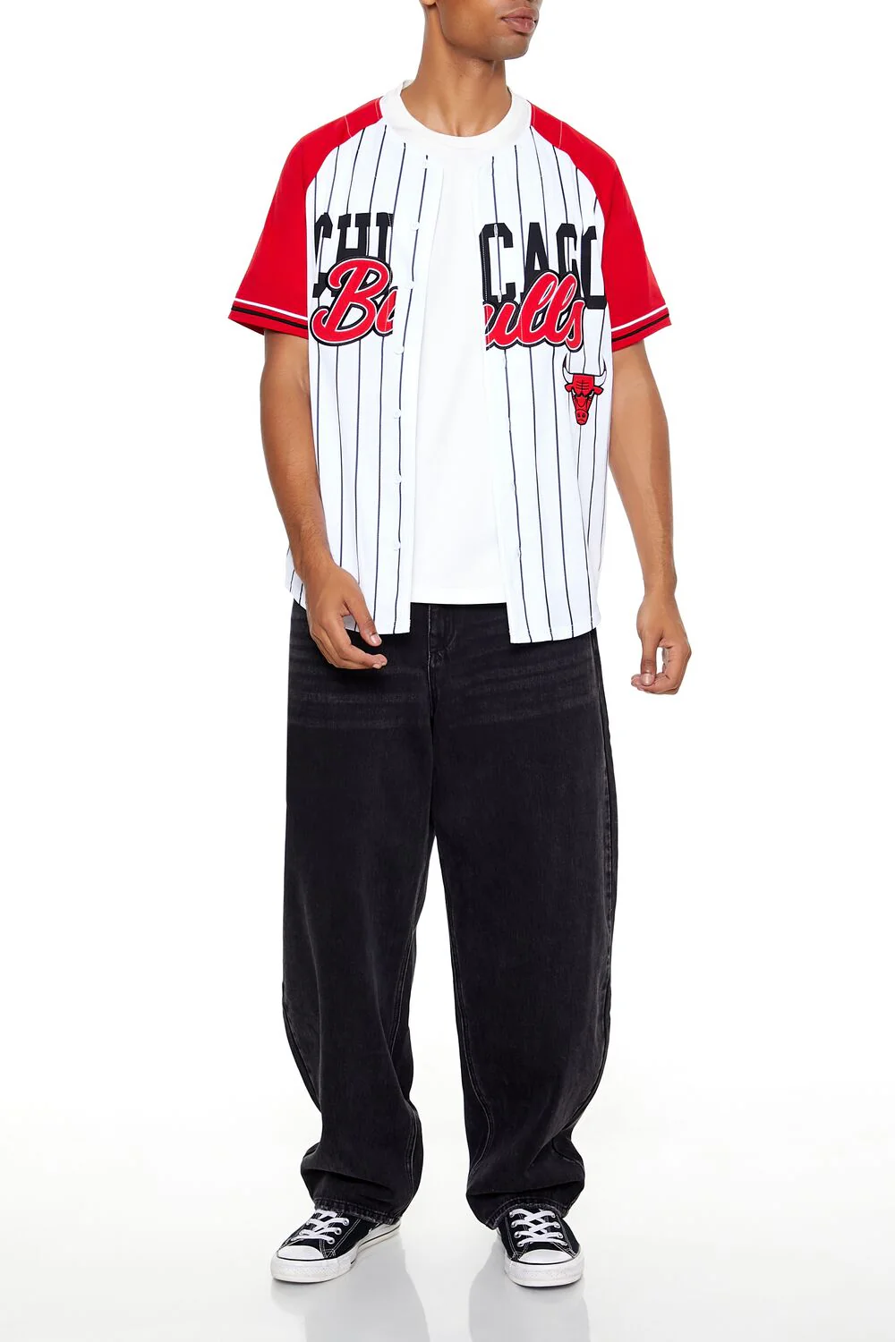Chicago Bulls Baseball Jersey - Image 2
