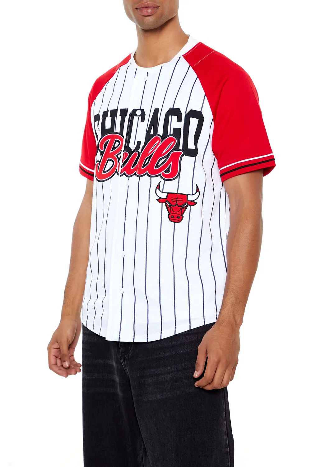 Chicago Bulls Baseball Jersey - Image 4