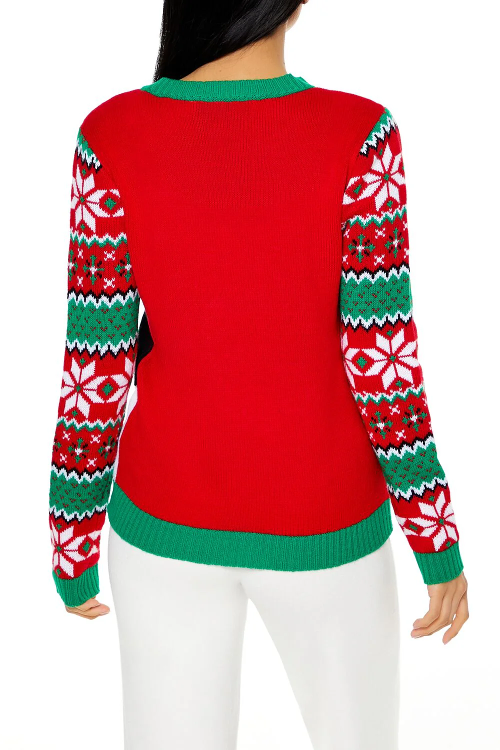 Howdy Holidays Cactus Snowman Sweater - Image 5