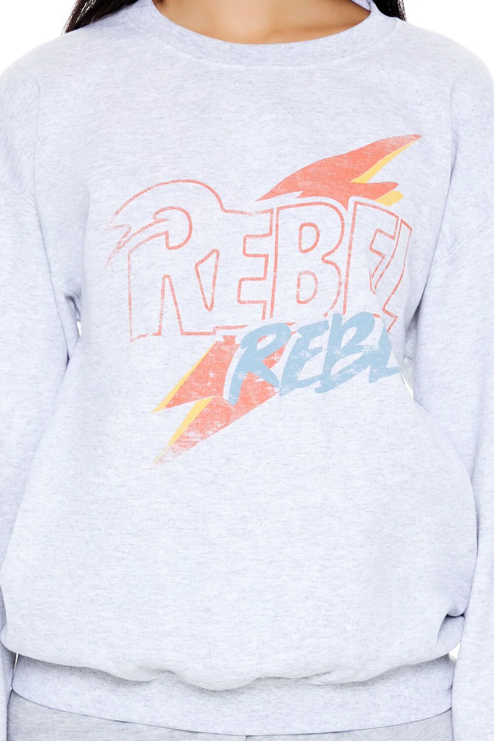 Rebel Rebel Fleece Pullover - Image 3