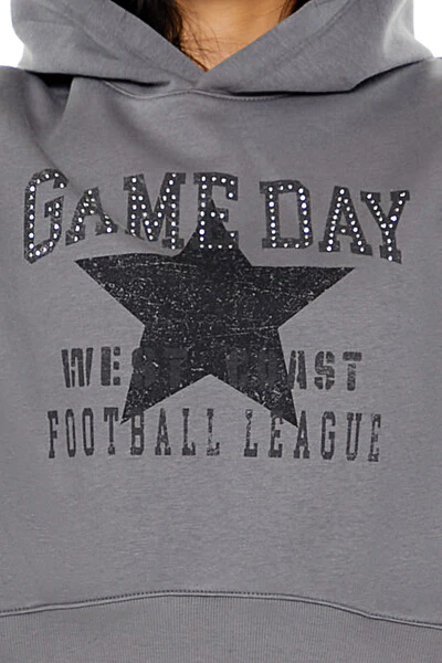 Game Day Rhinestone Hoodie - Image 3
