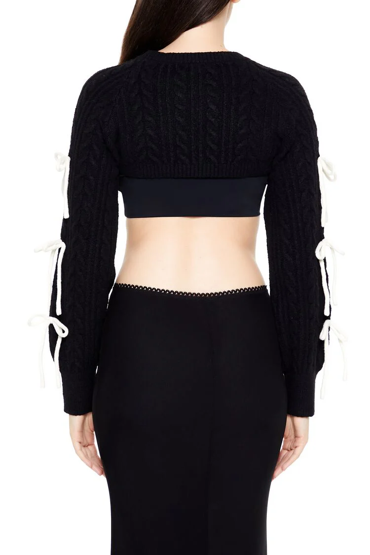 Bow Shrug Sweater - Image 5