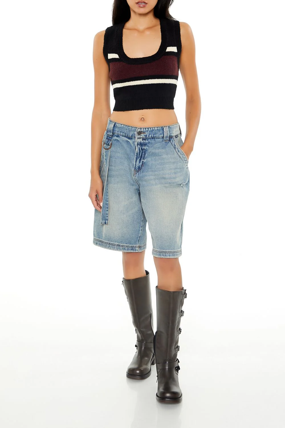 Striped Sweater Vest - Image 2