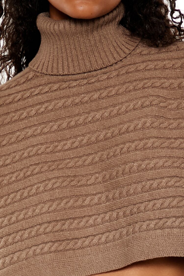 Cropped Turtleneck Sweater - Image 10