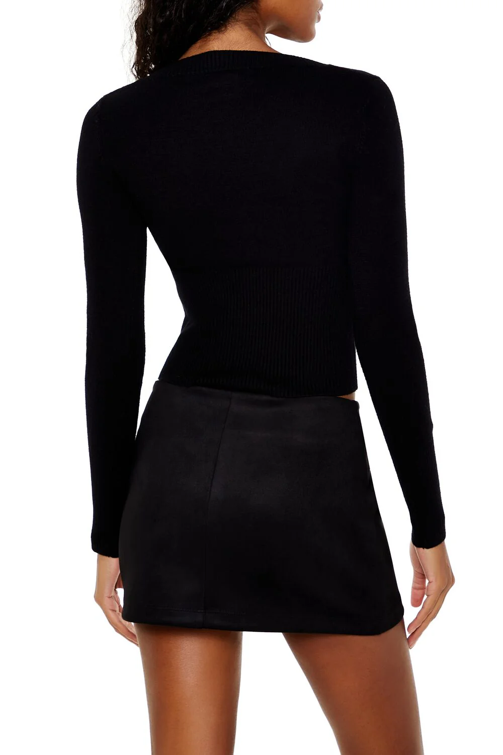Ribbed Scoop Neck Sweater - Image 5