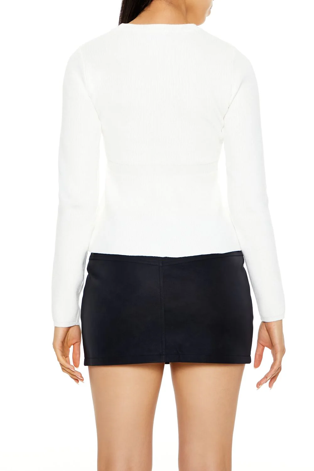 Fitted Crew Sweater - Image 5