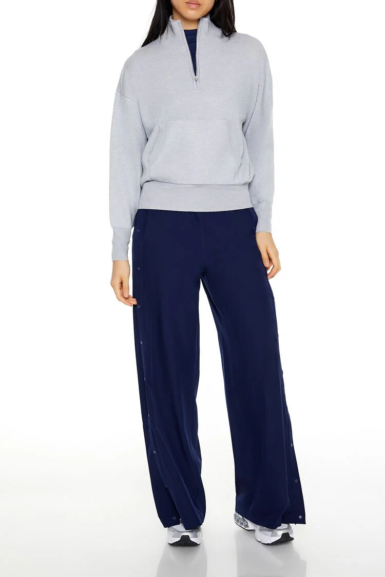 Half-Zip Funnel Neck Sweater - Image 2