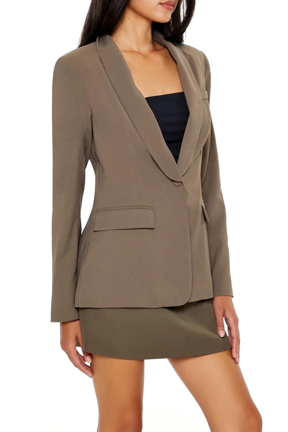 Shawl Lapel Blazer - Image 9