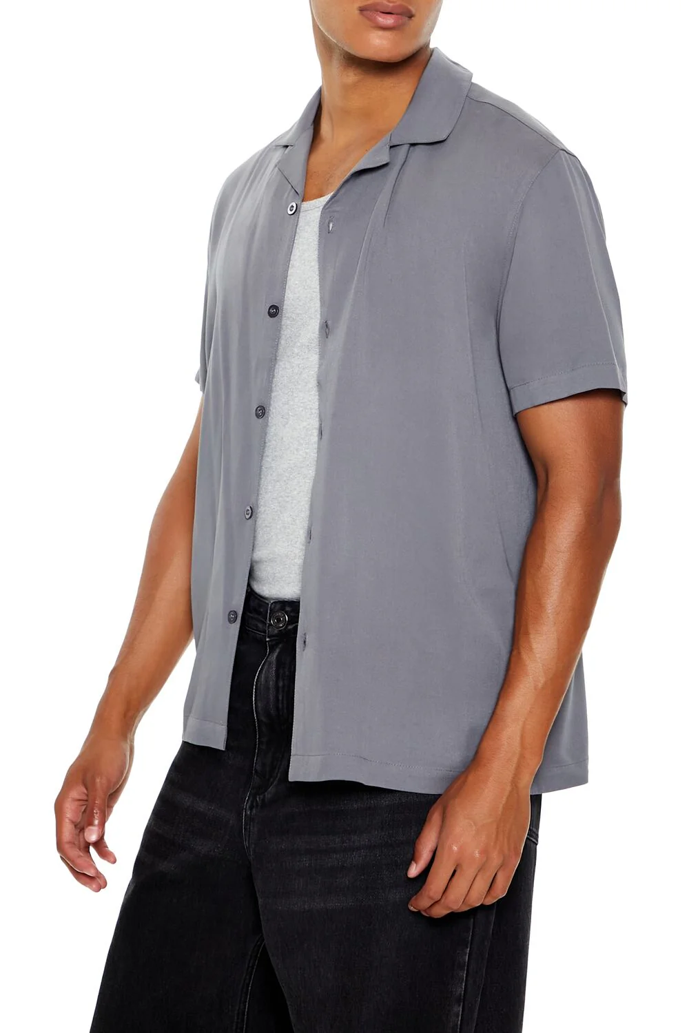 Rayon Cuban-Collar Shirt - Image 4