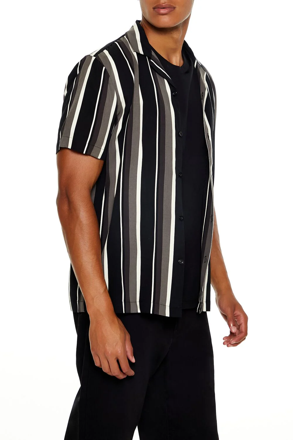 Striped Rayon Shirt - Image 4