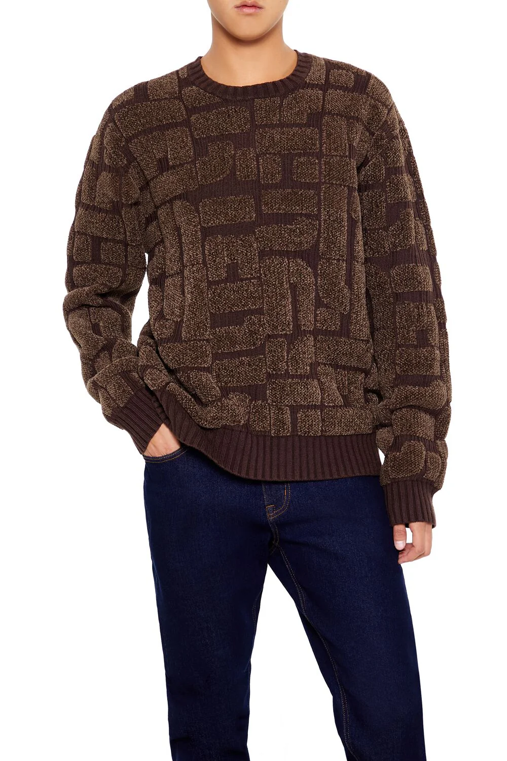Geo Crew Sweater - Image 7