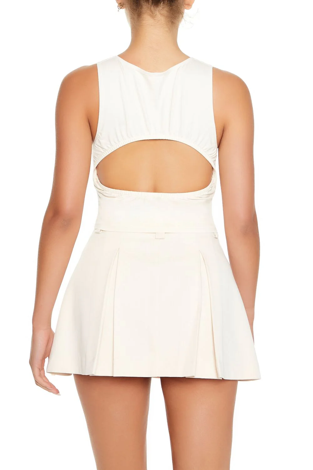 Cropped Cutout Tank Top - Image 12