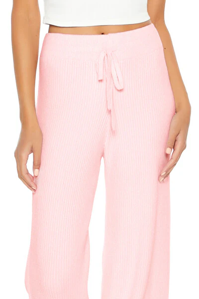 Sweater-Knit Wide-Leg Pants - Image 10
