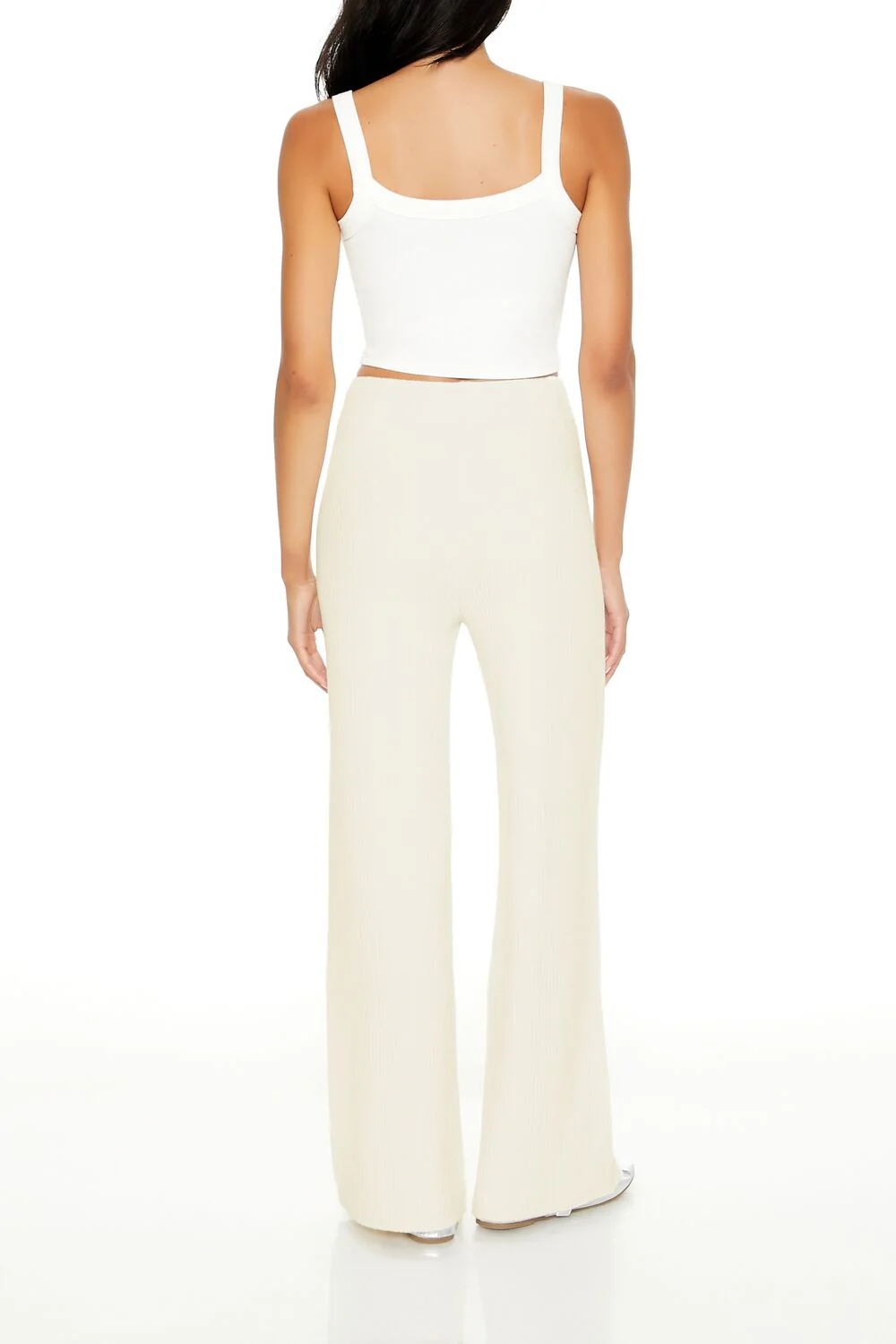 Sweater-Knit Wide-Leg Pants - Image 4
