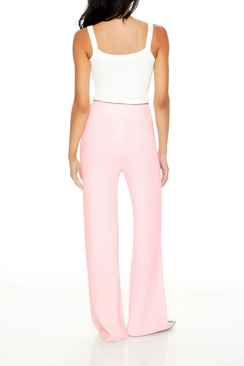 Sweater-Knit Wide-Leg Pants - Image 9
