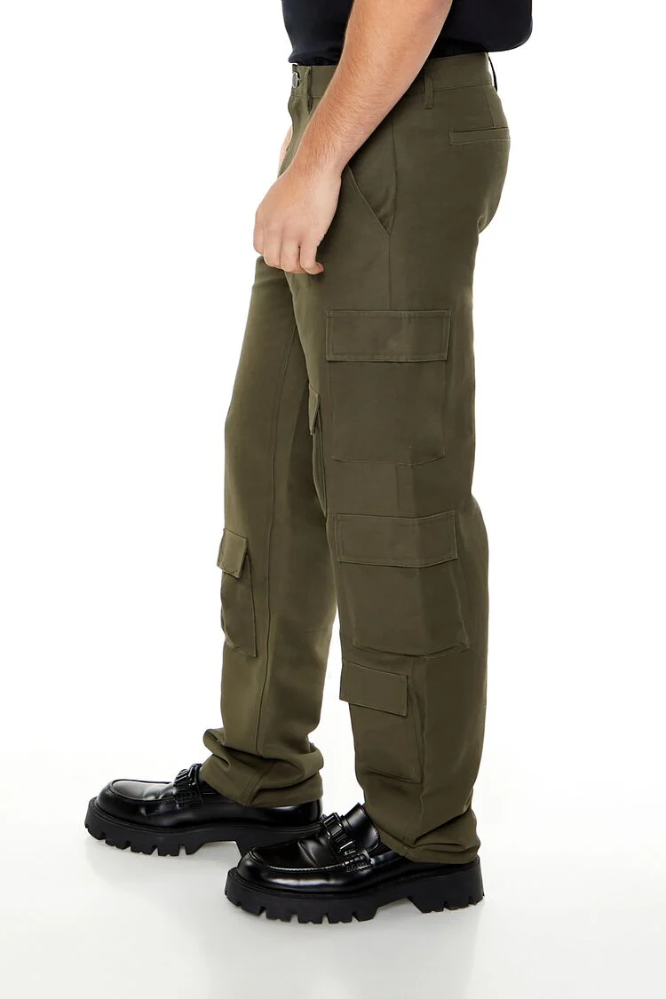 Mid-Rise Cargo Pants - Image 5