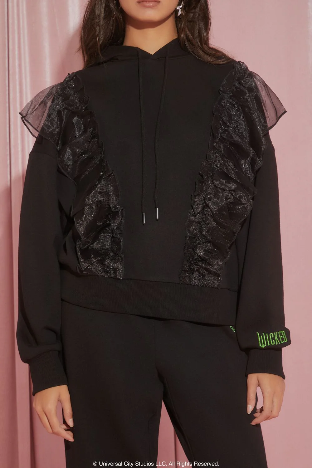 Wicked Witch Ruffle Hoodie - Image 3