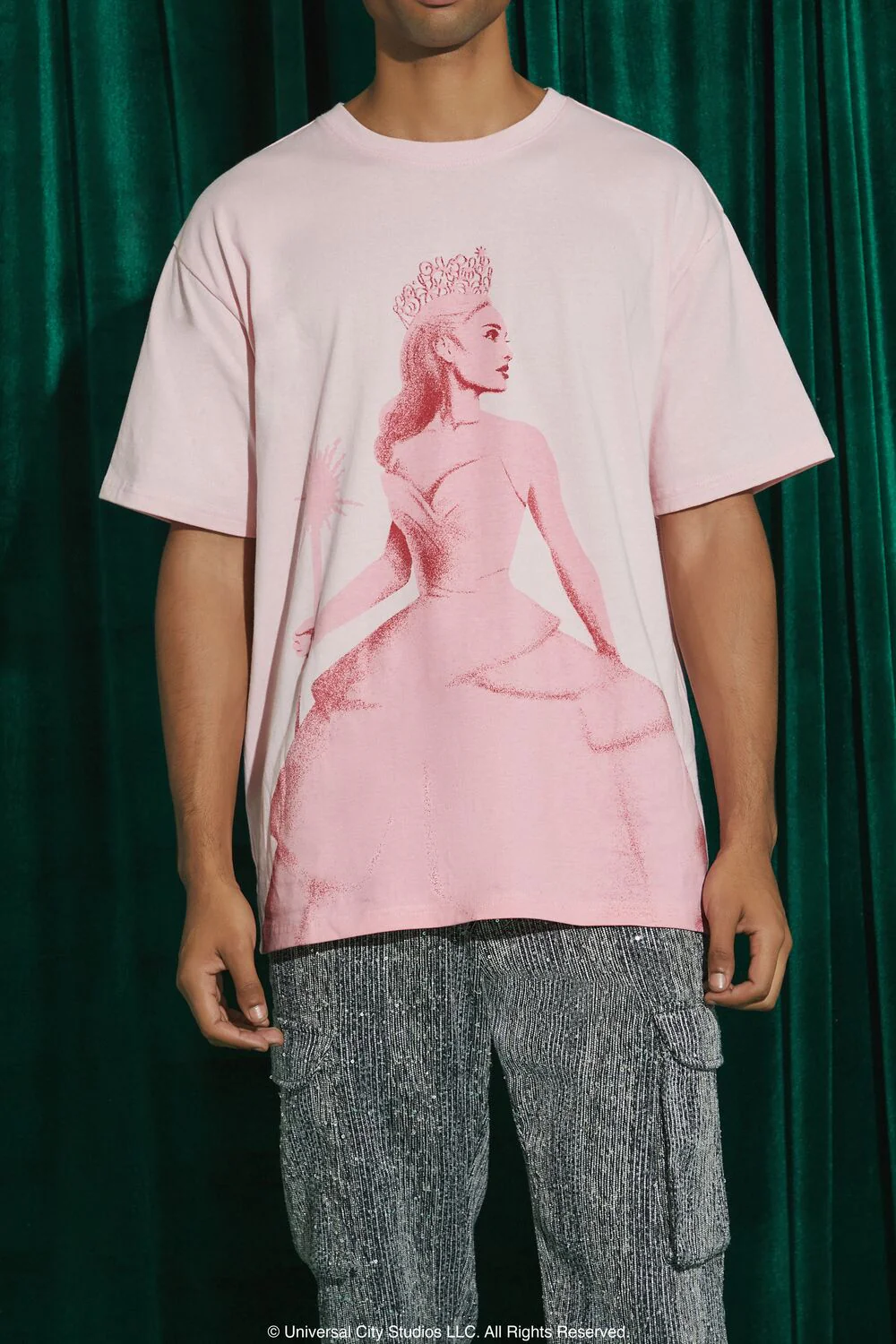 Wicked Glinda Embroidered Tee - Image 3