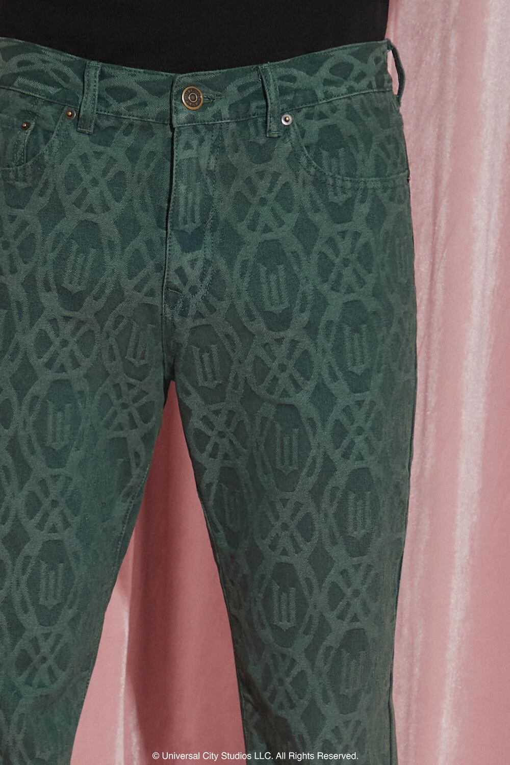 Wicked Print Skinny Jeans - Image 5