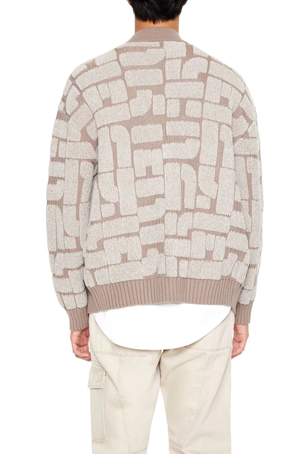 Geo Cardigan Sweater - Image 4