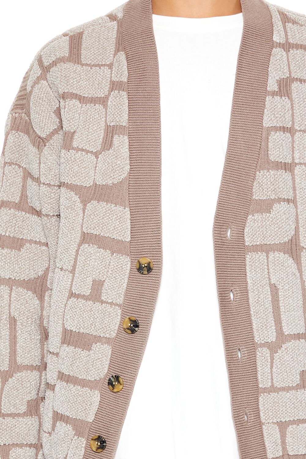Geo Cardigan Sweater - Image 5
